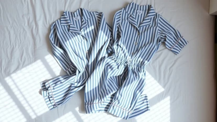 Matchande pyjamas för pojkvän och flickvän