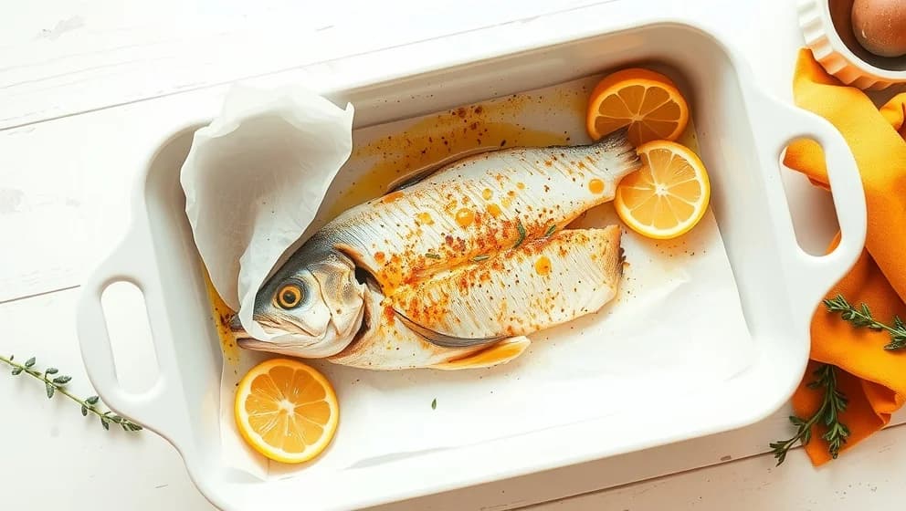 Världens lättaste torsk i ugn